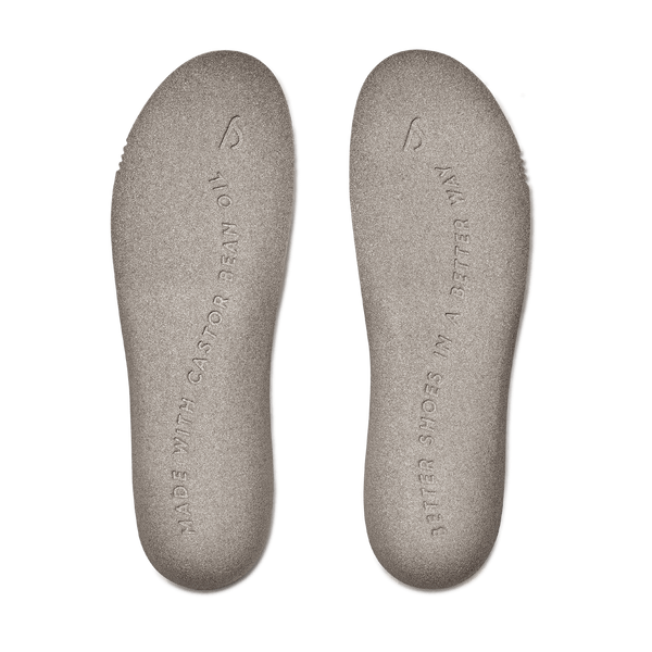 Women s Dasher Insoles Natural Charcoal