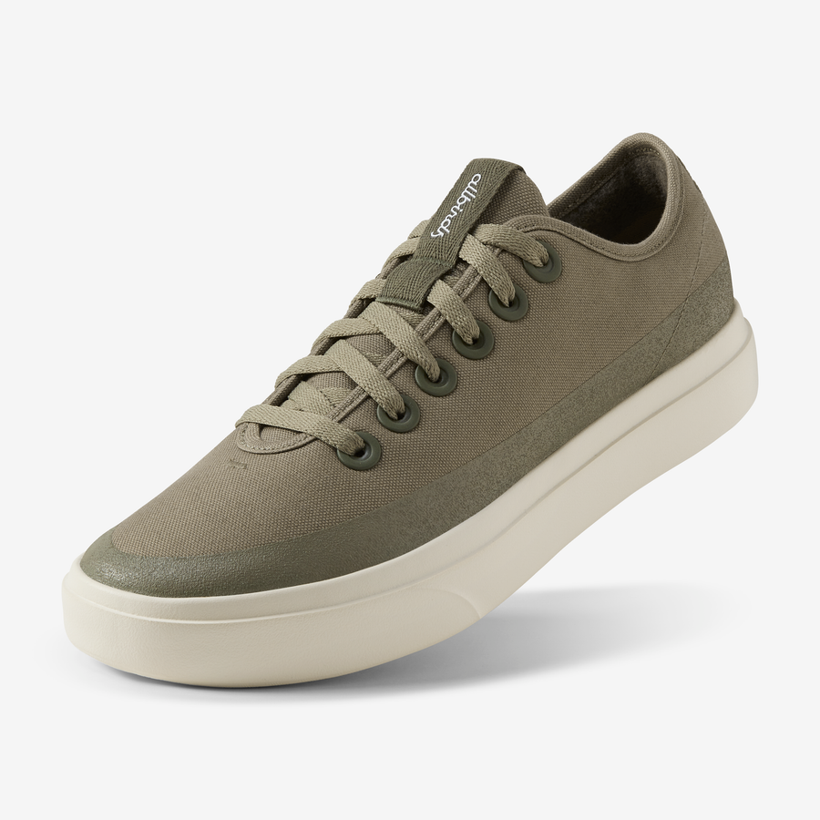 Women s Canvas Pipers Rugged Green Stony Cream Sole