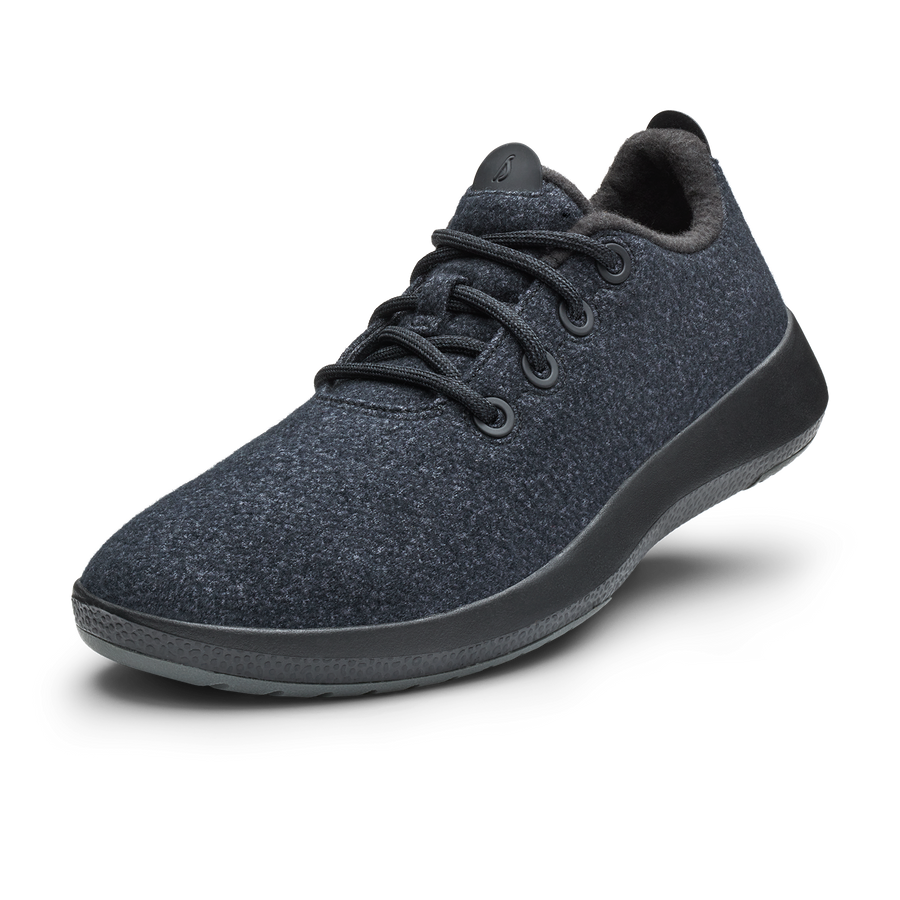 Men s Wool Runner Mizzles Natural Black Allbirds EU