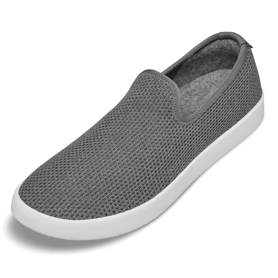 Men's Allbirds Tree Loungers | Mist (White Sole) |Slip-ons
